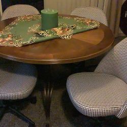 Dinning Room Chairs And Table