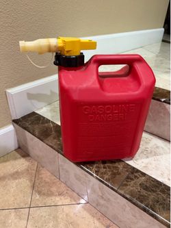 No-Spill Brand Gasoline Conister 2.5 Gallon