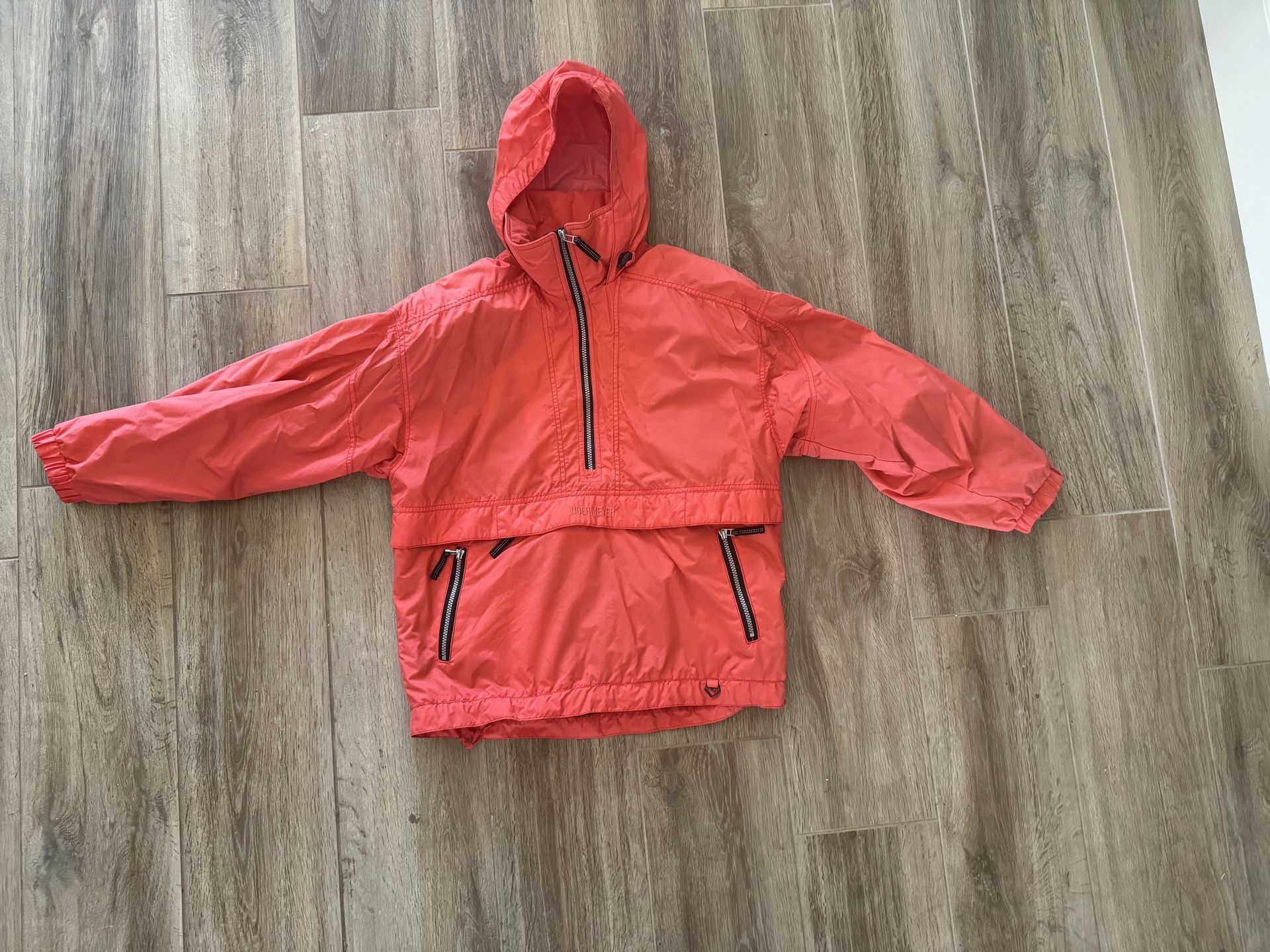 Obermeyer Quarter-Zip Lightweight Ski Jacket/Lined Windbreaker Women's SMALL VTG