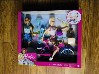 Barbie Outdoor Bicycle Playset