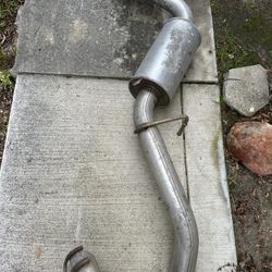 2017 GM Chevy Silverado Stock Muffler + Resonator 