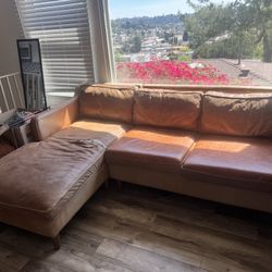 Orange Couch (Faux Leather)