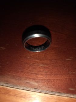 Titanium ring for men