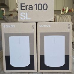 SONOS Era 100 SL - WiFi/ Bluetooth Voice-Controlled Smart Speaker - NEW - $ is FIRM

per speaker