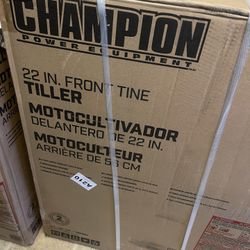 Champion Front Tiller 22”