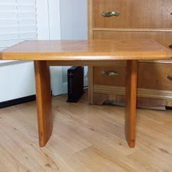 End Side Table Mid Century Modern 29 x 20 x 20 Teak Wood 