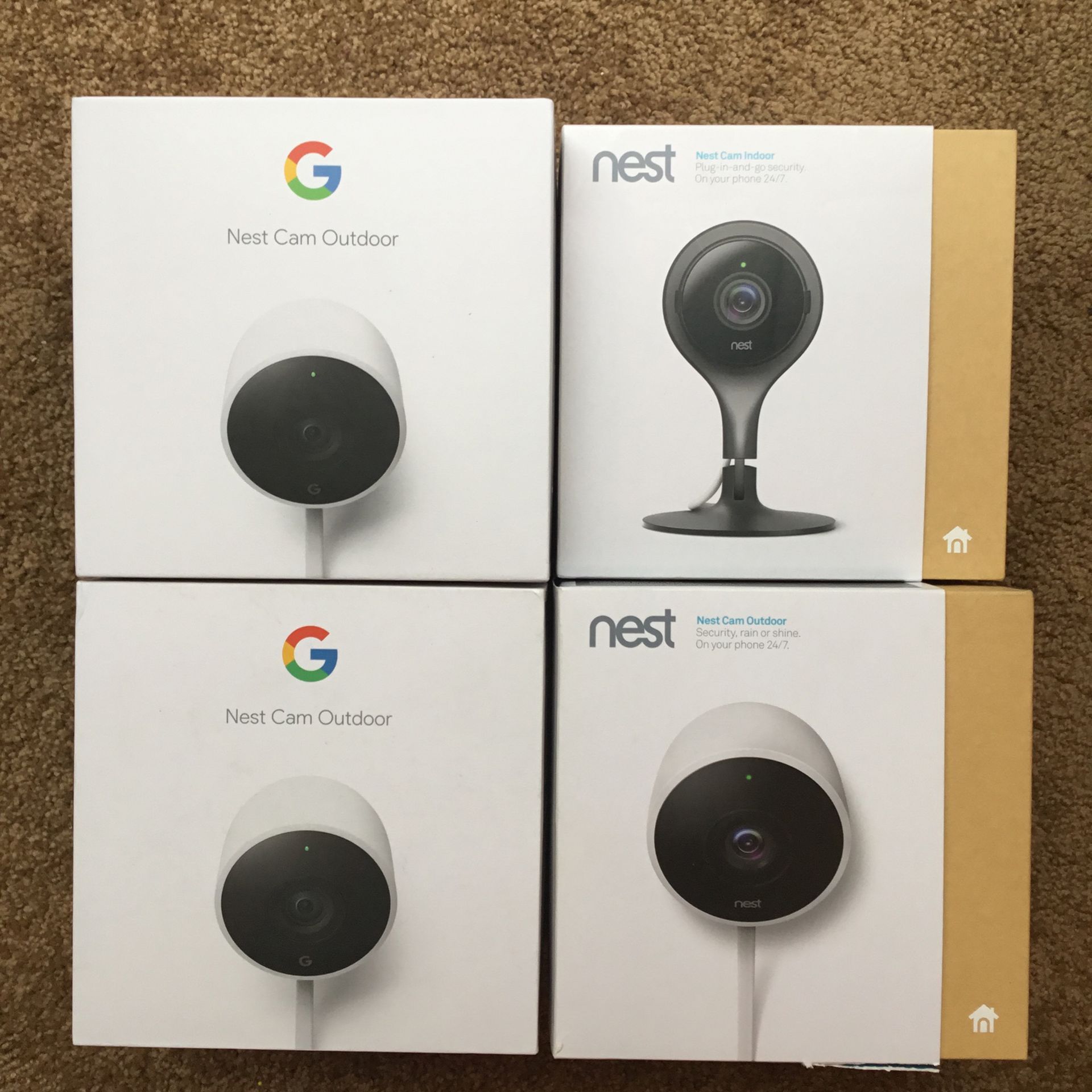 Nest Camera Boxes Indoor And Outdoor