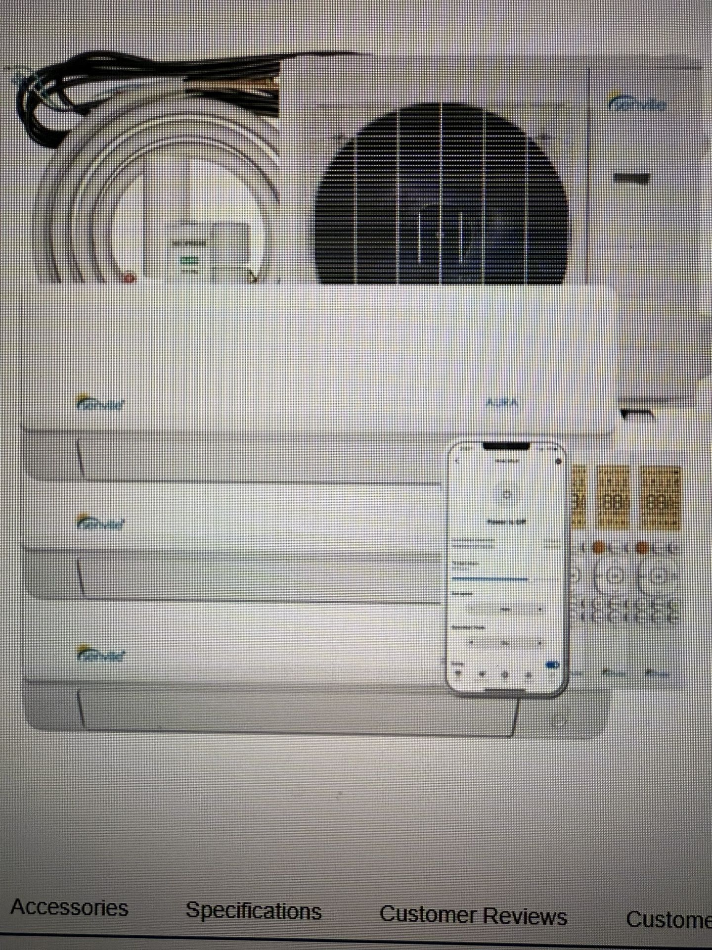 Senville Air Conditioner Outdoor Unit w/ 3 AC Units