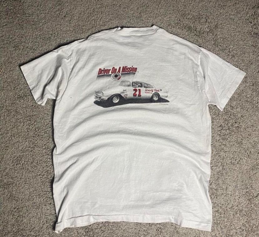 1980s Nascar Driver On A Mission Shirt