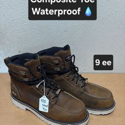 Ariat Work Boots Sz 9 ee COMPOSITE TOE