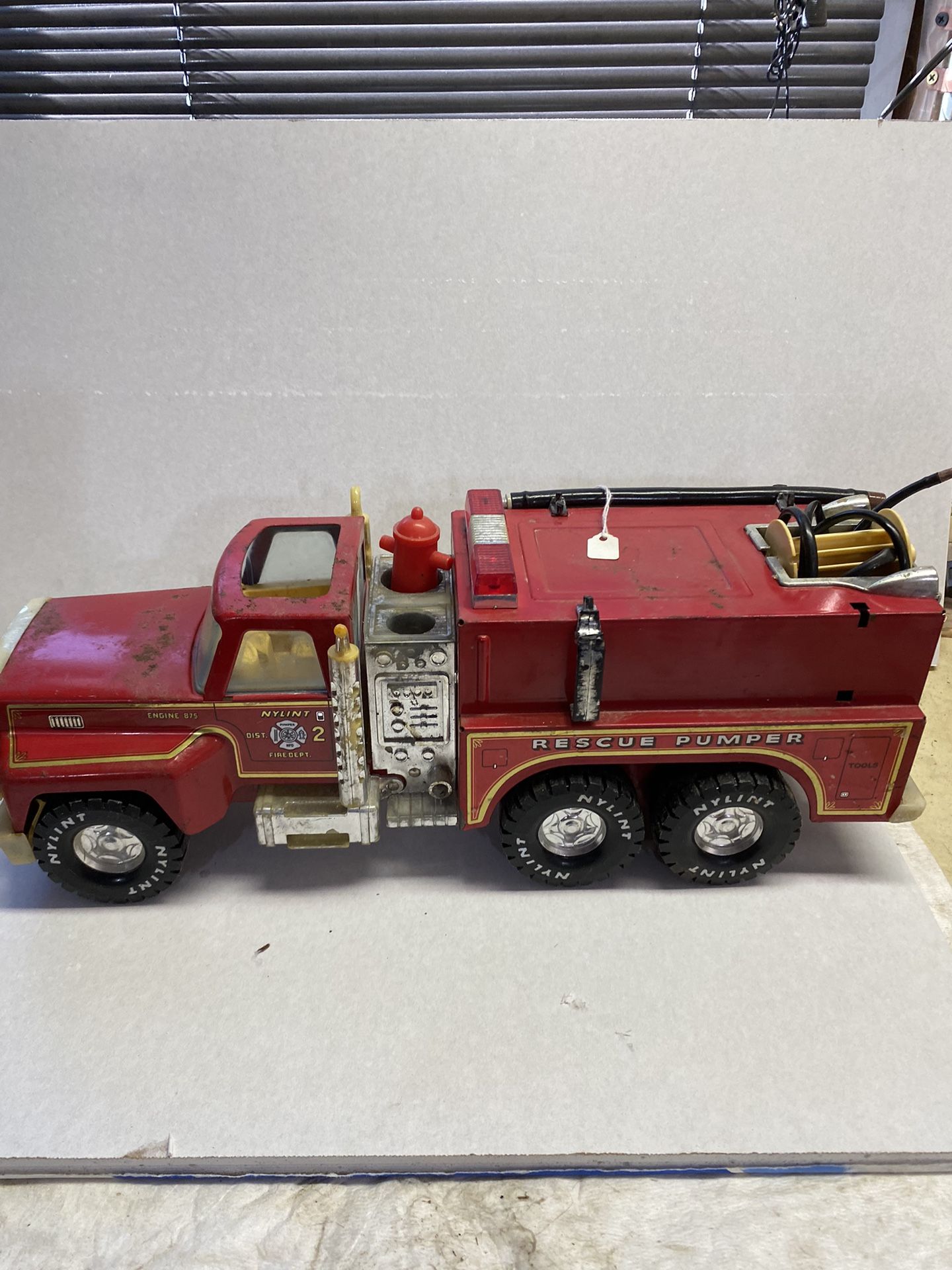 Antique Fire Truck Toy