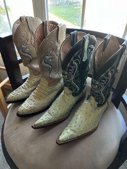 Leather boots for sale
