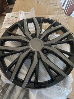 Wheel Covers, New 14” W/Rings See Photos