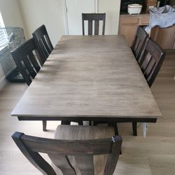 Table With 6 Chairs (Foldable)
