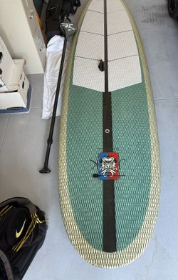 E3 Paddle Board + Carbon Fiber Paddle