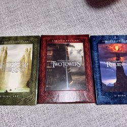 Lord Of The Rings Limited Edition DVD Set Trilogy 
