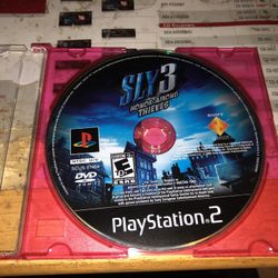 PS2  Game SLY 3 Honor Among Thieves 