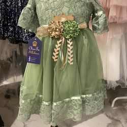 Yellow  Green Dress💚💛
