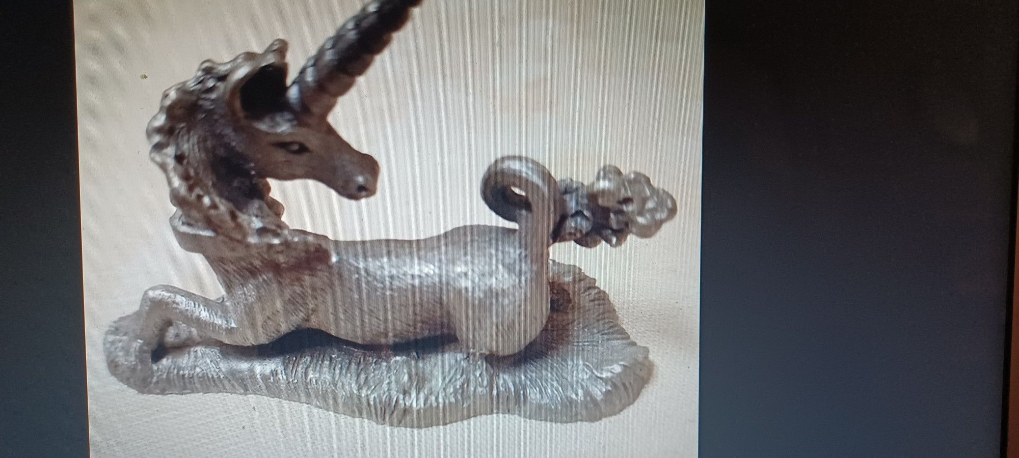 Miniature Pewter Unicorns