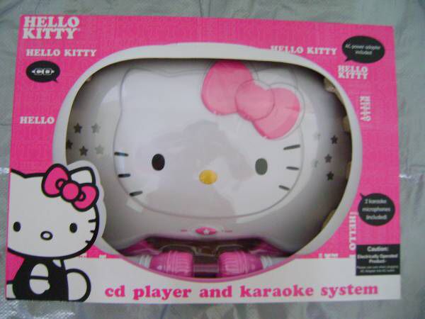 Hello Kitty CD Karaoke System