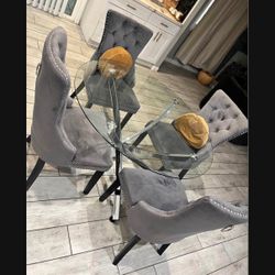 Dining Table Set With Chairs