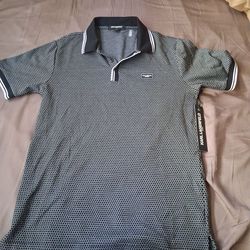 Shirt and black pants