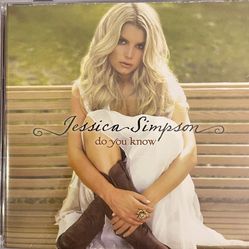 JESSICA SIMPSON Do You Know (CD-2008)