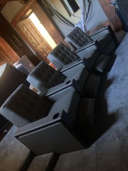 4 Recliners - Sold in sets of 2