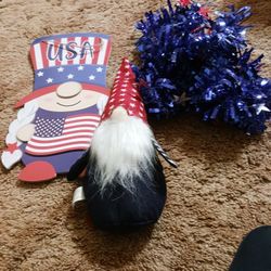 Red White And Blue Decor 