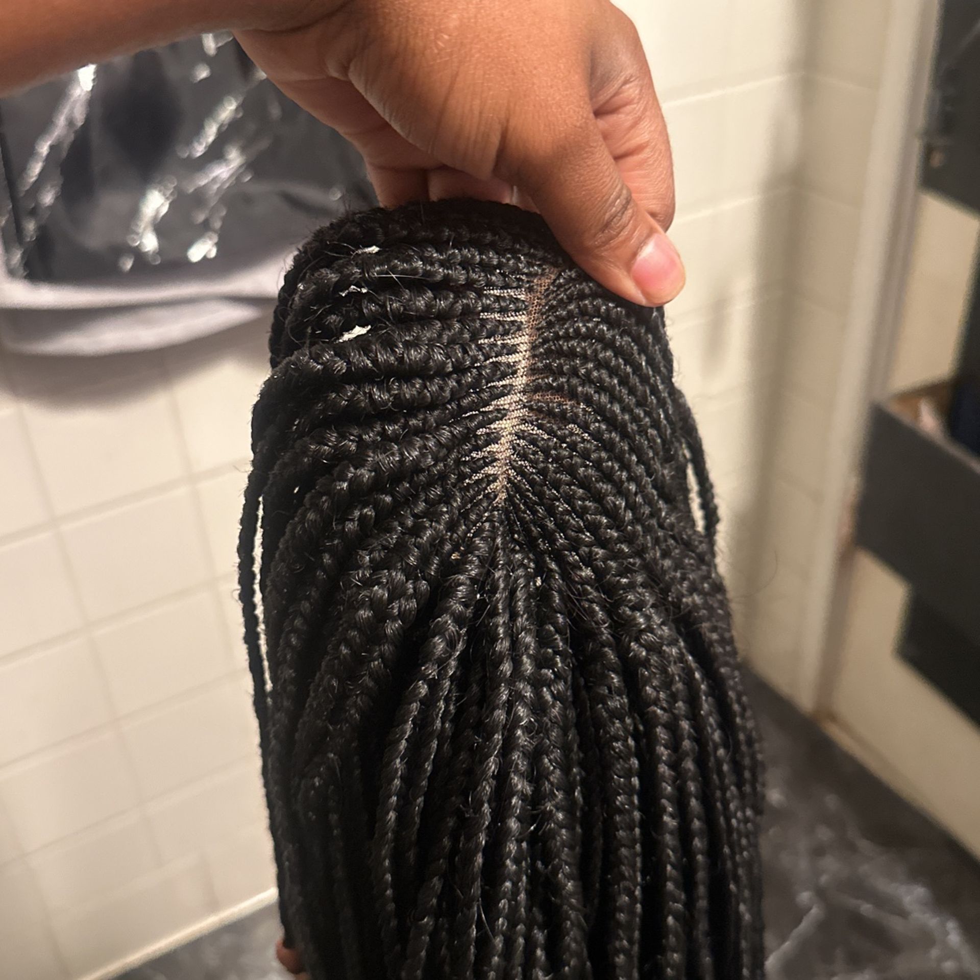 Bob Beaded Braided Wig