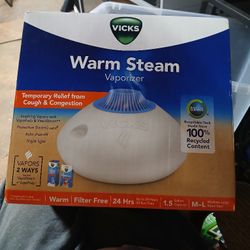 Vicks Warm Steam Vaporizer 