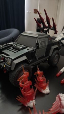 Gi joe’s cobra stinger truck (figure not included)