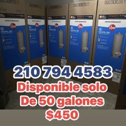 SOLO DE 50 Galones Gas $450 
