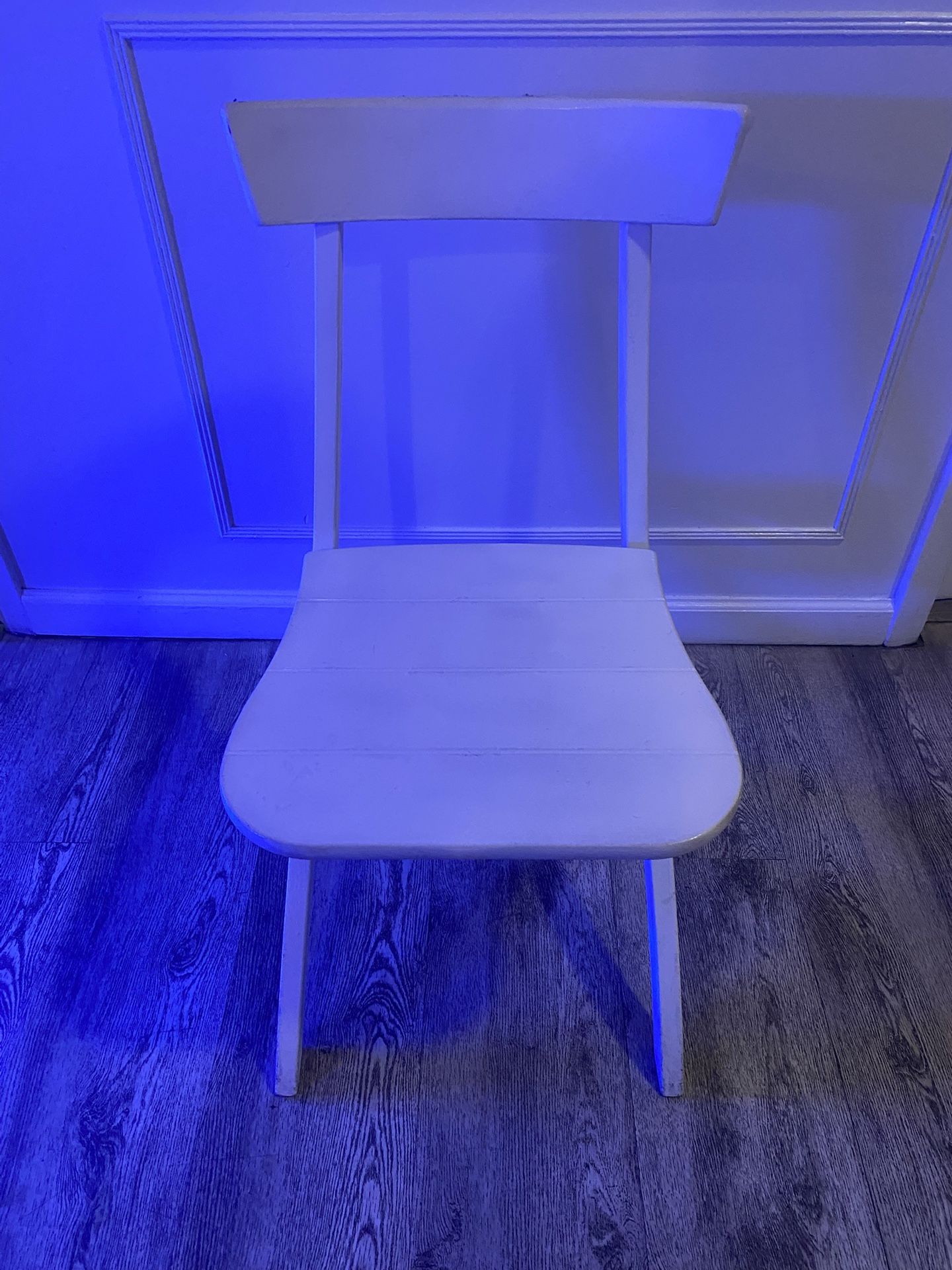 White Folding Chair