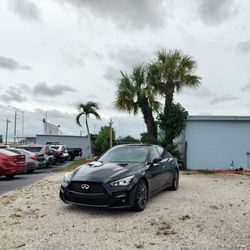 2024 Infiniti Q50 Red Sport 