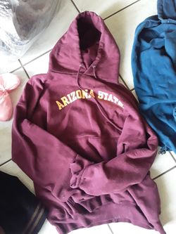 Arizona state red hoodie jacket