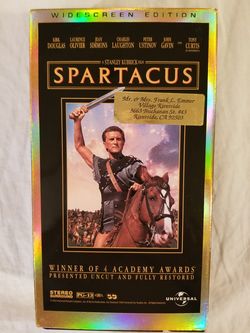 Spartacus VHS 2 Pack