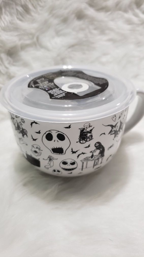 Nightmare Before Christmas Soup Mug Bowl