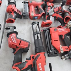 Milwaukee Tools. Sold Separately. 