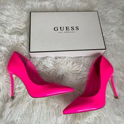 Guess Barbie Neon Pink Pumps