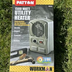 Like New 1500 Watt Utility Heater 