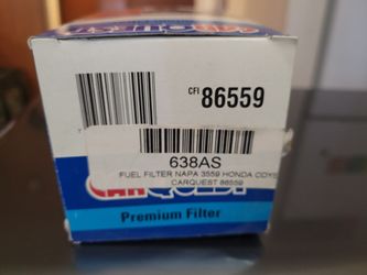 NOS Carquest 86559 Premium Fuel Filter Acura Honda Isuzu
