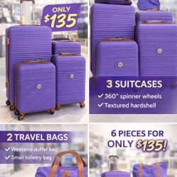 Luggage Set 6 Pcs For 135$