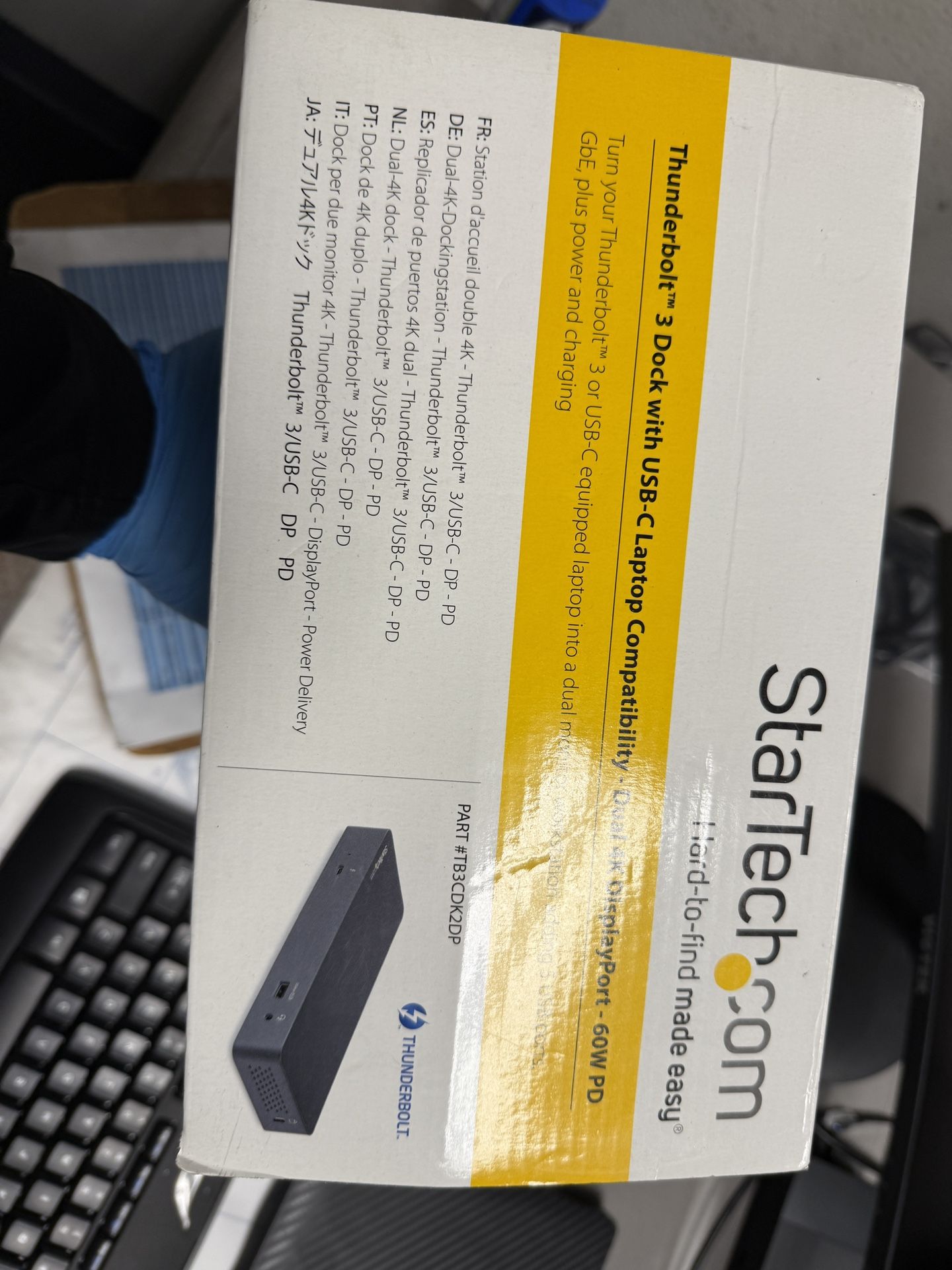 Startech Thunderbolt USB C Docking Station