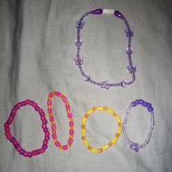 Assorted Bracelets And Necklace (Kids)