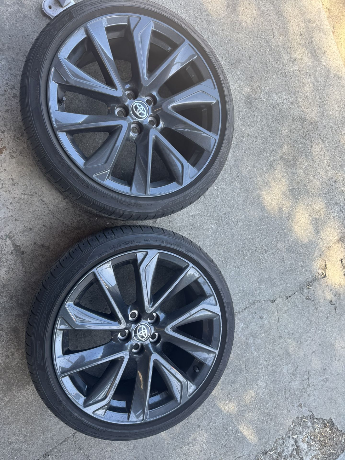 2 Oem Toyota Corolla Xse Wheels 