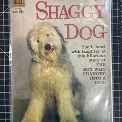 Four Color Shaggy Dog #(contact info removed) Dell Photo Cover VG/FN