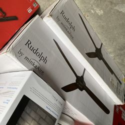 Rudolph Ceiling Fan ( One left)