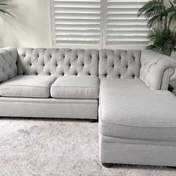 Pottery Barn Chesterfield sectional 