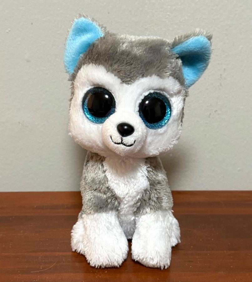 Ty Beanie Boos Slush The Husky Dog Plush Toy Collection